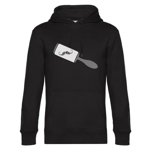 Moustache an Fusselrolle Hoodie Männer King Hooded