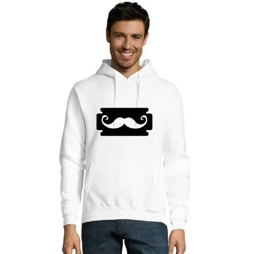 Moustache Rasierklinge Hoodie