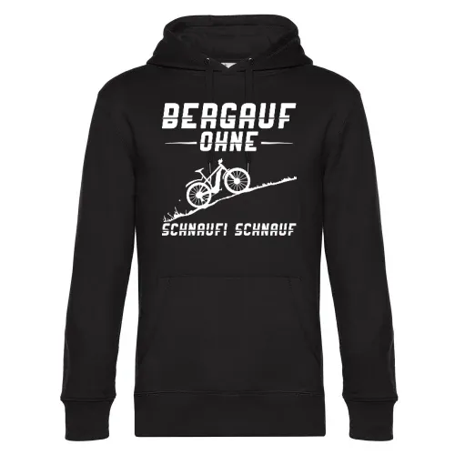 MTB Pedelec Ebike - Bergauf Ohne Schnaufi Schnauf Hoodie Männer King Hooded
