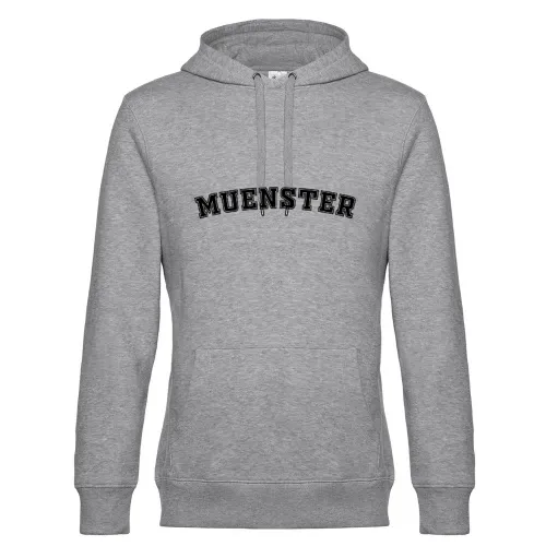 MUENSTER Hoodie Männer King Hooded