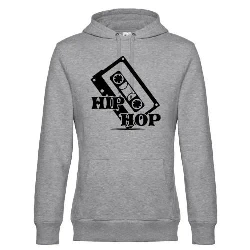 Musik Kassette Hip Hop Hoodie Männer King Hooded