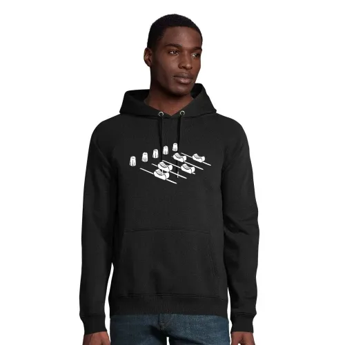 Musik Mischpult Männer Hoodie