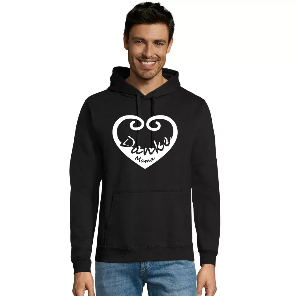 Kapuzenpulli Männer Hoodie mit Aufdruck 'Muttertag'