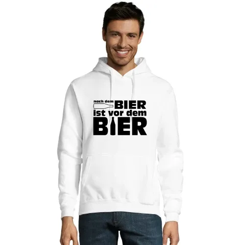 nach dem Bier ist vor dem Bier Hoodie