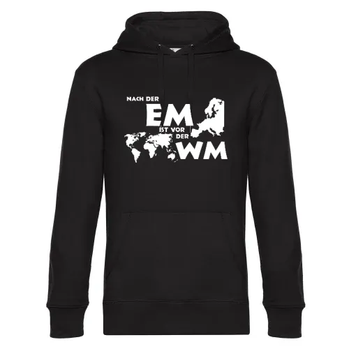 nach der EM ist vor der WM Hoodie Männer King Hooded