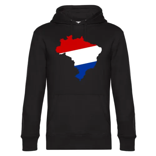 Niederlande Holland Brasilien Umriss Hoodie Männer King Hooded