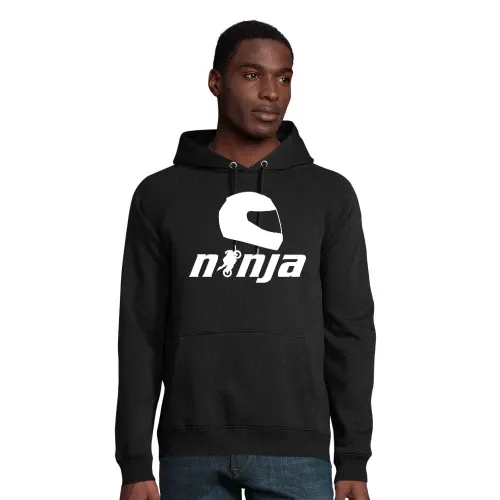 Ninja Motorrad Hoodie Männer Stellar Bio