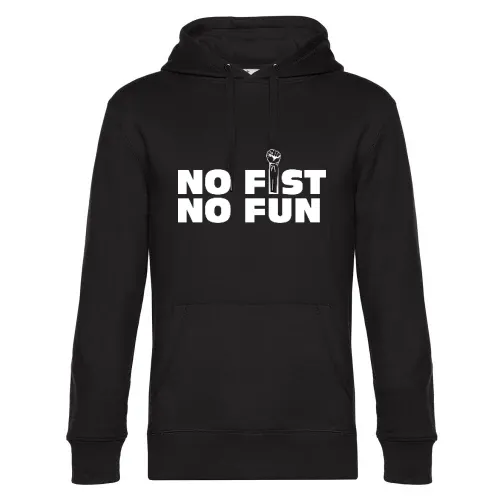 no fist no fun Hoodie Männer King Hooded