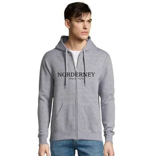 Norderney Koordinaten Hoodie Männer Seven
