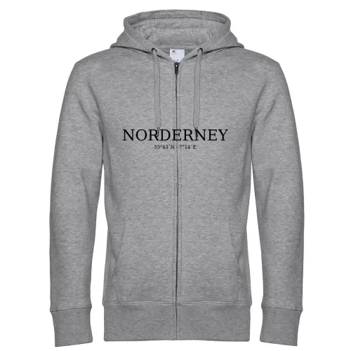 Norderney Koordinaten Hoodie Männer King Zipped
