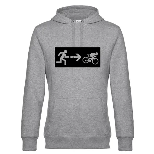 Notausgang Rennrad Hoodie Männer King Hooded