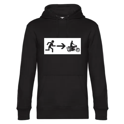 Notausgang Simson Hoodie Männer King Hooded