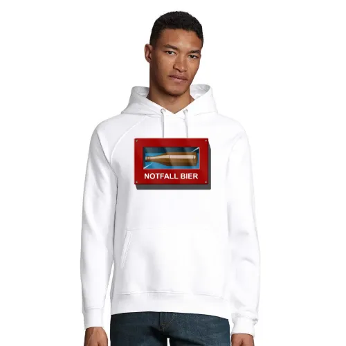 Notfall Bier Box Hoodie Männer Stellar Bio
