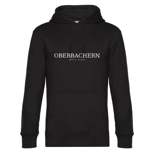 Oberbachern Koordinaten Hoodie Männer King Hooded