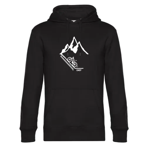 Oh Easy Ebiker am Berg E-Bike Radfahrer Hoodie Männer King Hooded