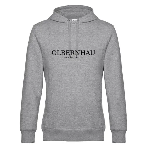 Olbernhau Koordinaten Hoodie Männer King Hooded