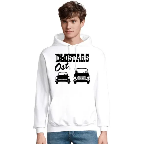 Oldstars Ost Fahrzeuge  Männer Hoodie