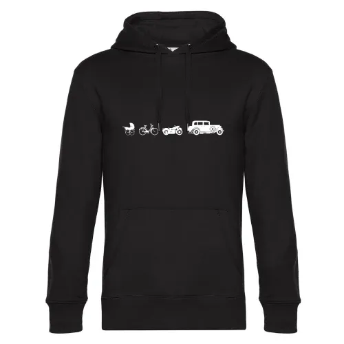 Oldtimer Evolution Männer Hoodie