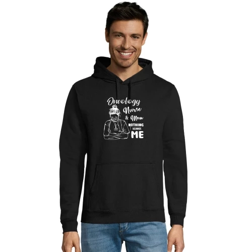 Onkologie Krankenschwester und Mutter Männer Hoodie