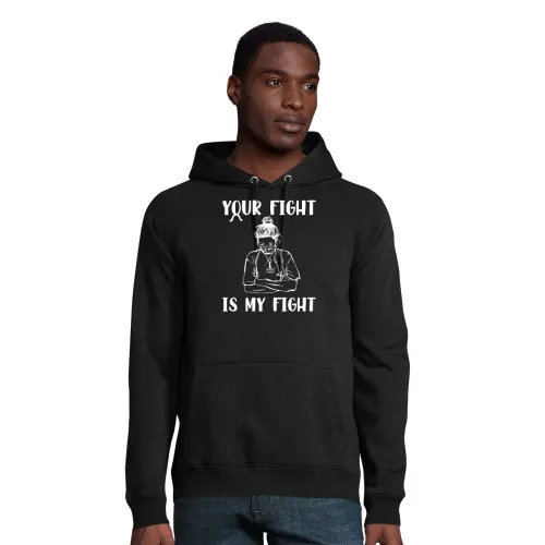 Onkologie Krankenschwester Your Fight Is My Fight Männer Hoodie