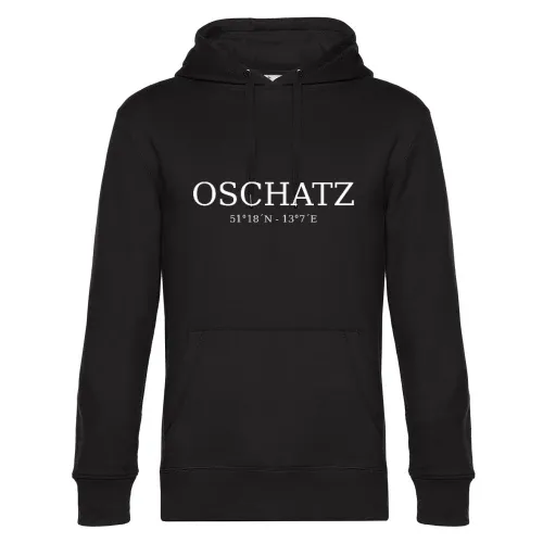 Oschatz Koordinaten Hoodie Männer King Hooded
