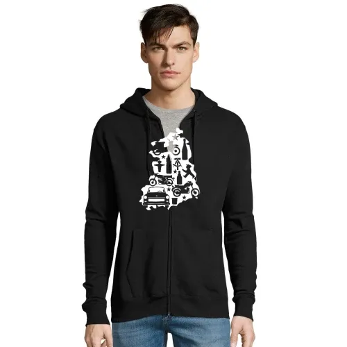Ostprodukte der DDR Männer Hoodie