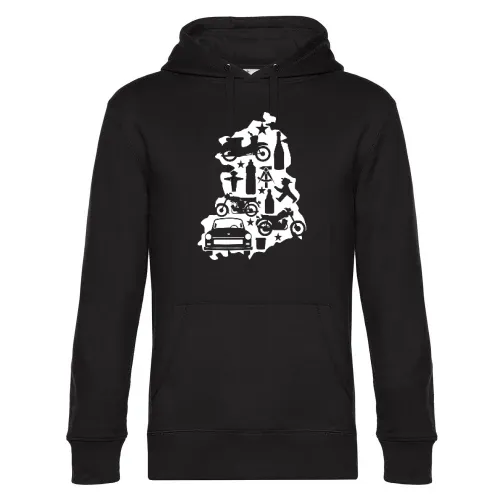 Ostprodukte der DDR Männer Hoodie