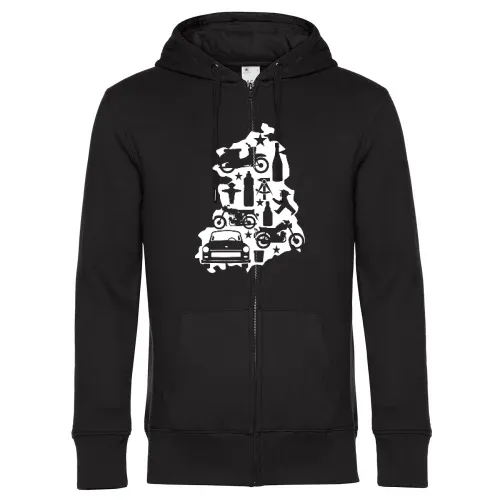 Ostprodukte der DDR Männer Hoodie