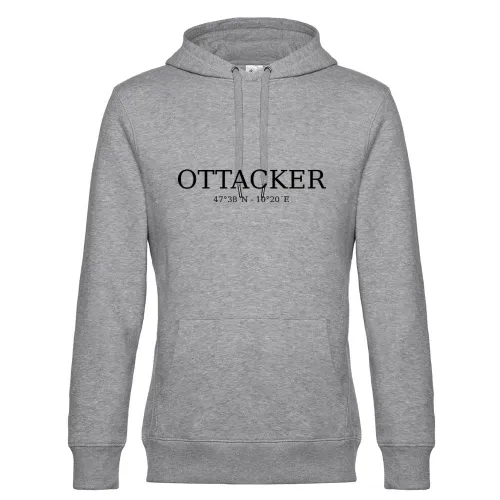 Ottacker Koordinaten Hoodie Männer King Hooded