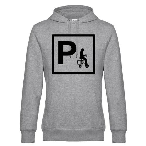 Parken mit Rollator 2 Hoodie Männer King Hooded