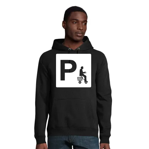 Parken mit Rollator Hoodie Männer Stellar Bio