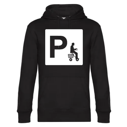Parken mit Rollator Hoodie Männer King Hooded