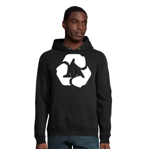 Penis recycling Männer Hoodie