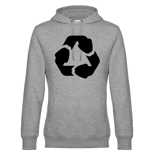 Penis recycling Männer Hoodie