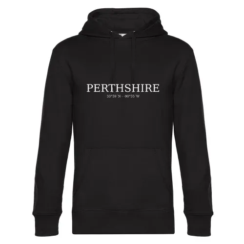 Perthshire Koordinaten Hoodie Männer King Hooded