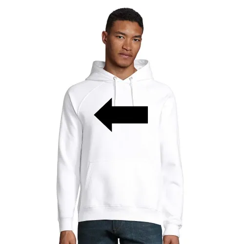 Pfeil nach links Hoodie Männer Stellar Bio