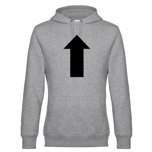 Pfeil nach oben Hoodie Männer King Hooded