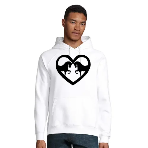 Pferdekönigin Hoodie Männer Stellar Bio