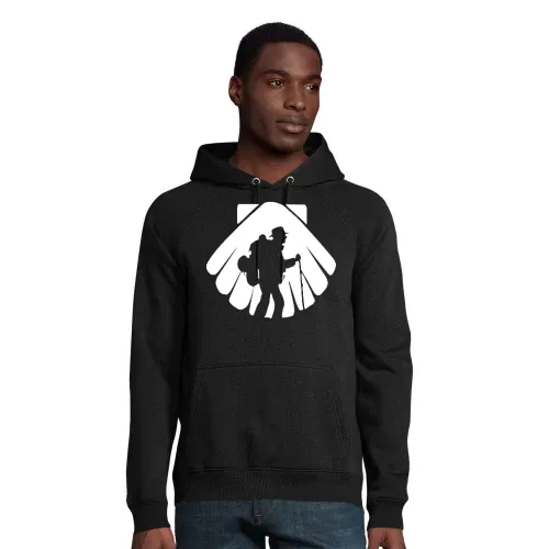 Pilgermuschel 2 Hoodie Männer Stellar Bio