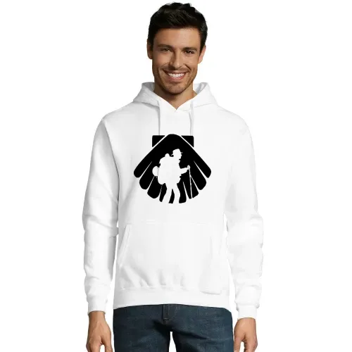 Pilgermuschel 2 Hoodie Männer Snake