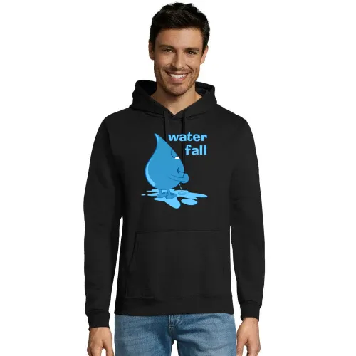 Pissender Wassertropfen Hoodie