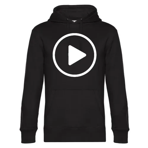 Playbutton Männer Hoodie