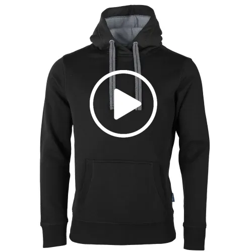 Playbutton Männer Hoodie