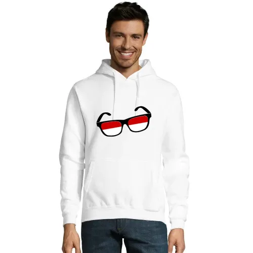 Polen Brille Hoodie Männer Snake