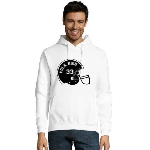 POLK HIGH Footballhelm Hoodie Männer Snake