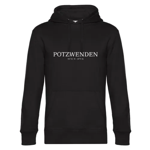 Potzwenden Koordinaten Hoodie Männer King Hooded