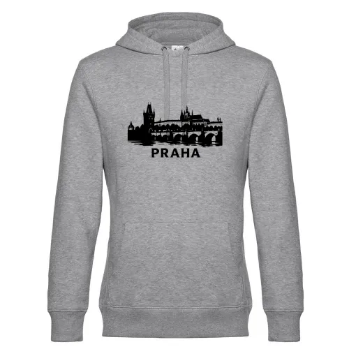 Prags Skyline Männer Hoodie