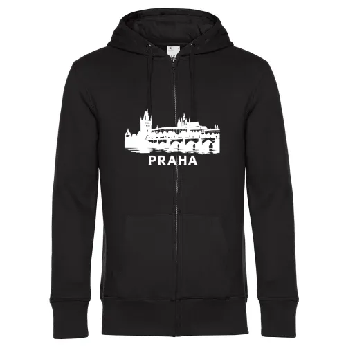 Prags Skyline Männer Hoodie