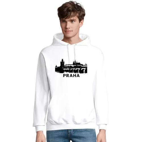 Prags Skyline Männer Hoodie