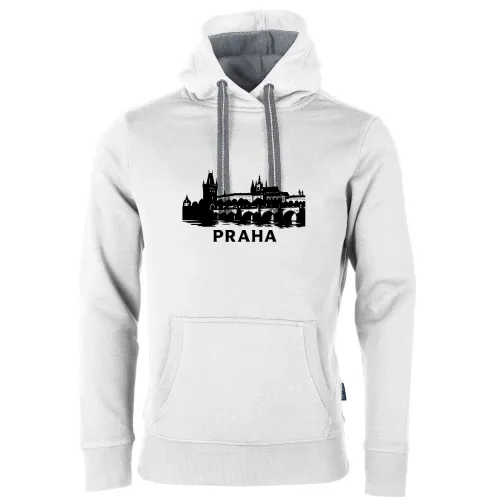 Prags Skyline Männer Hoodie